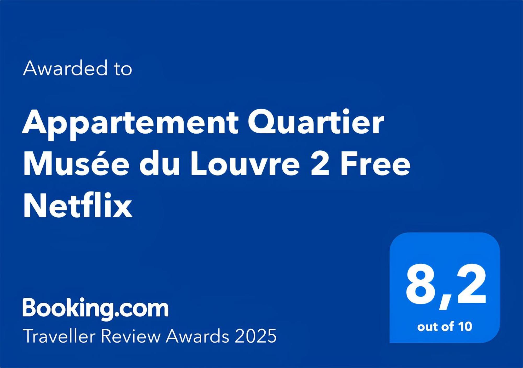Appartement Quartier Musee Du Louvre 2 Free Netflix Paryż Zewnętrze zdjęcie